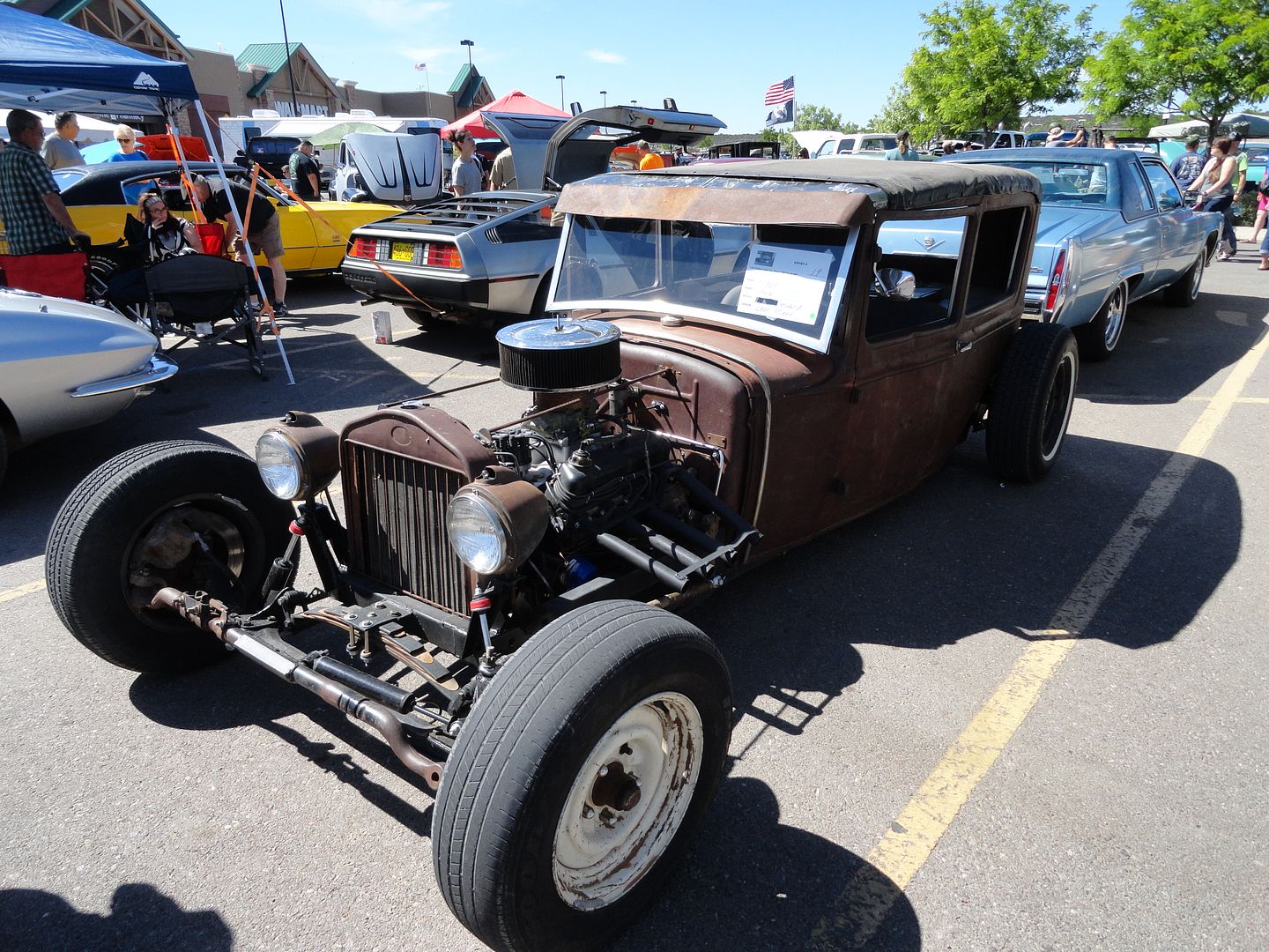 11th Edgewood, NM Father's Day Car Show Rat Rods Rule Hot Rods, Rat
